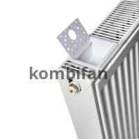 E.C.A 400 x 400 mm Tip 22 Nem Hazneli Panel Radyatör ( 40 x 40 cm )