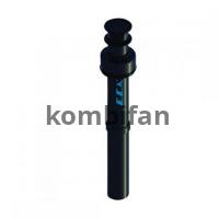 ECA Yoğuşmalı Kombi Dikey Baca Set H:125 cm 